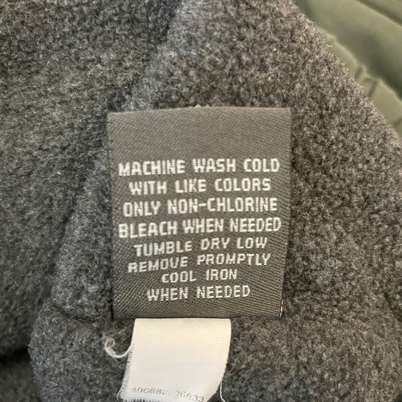 Croft & Barrow Mens Olive Green Fleece Lined Jacket Ultimate Stain Defense LT - Picture 5 of 9